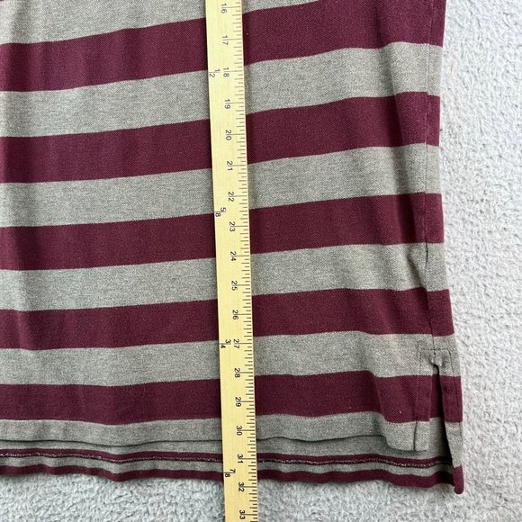 VINTAGE POLO RALPH LAUREN MEN’S SHIRT Size XL Striped Rugby Polo - Picture 6 of 8